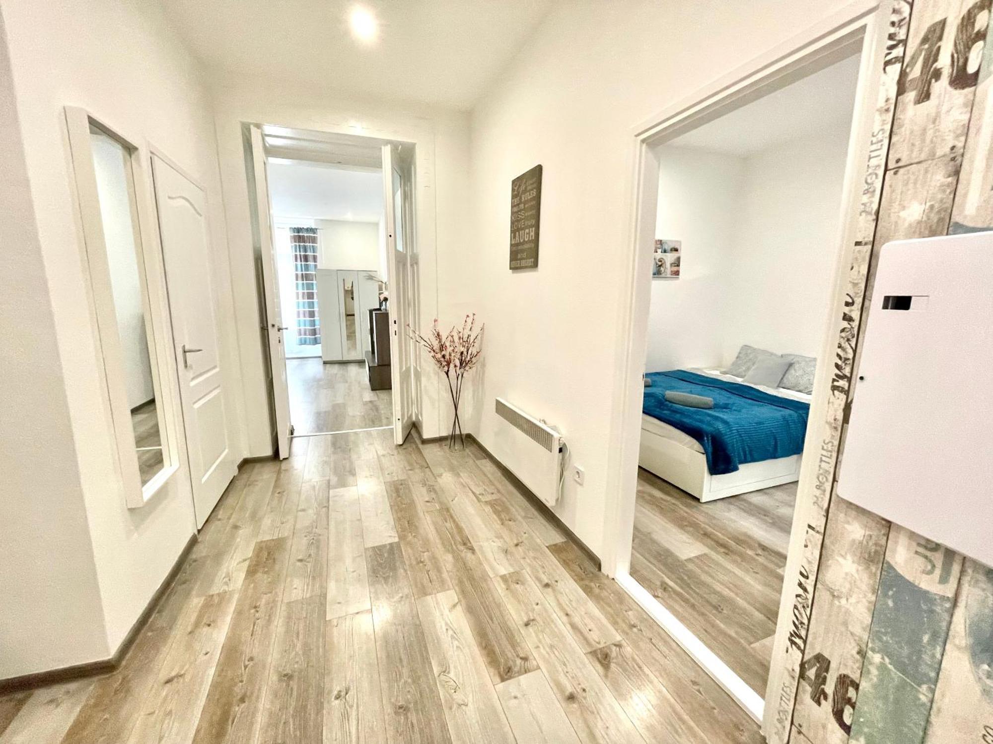 Apartment Relax With 2 Bedroom, 2 Bathroom For 6 People In The Centre Free Coffee Budapest